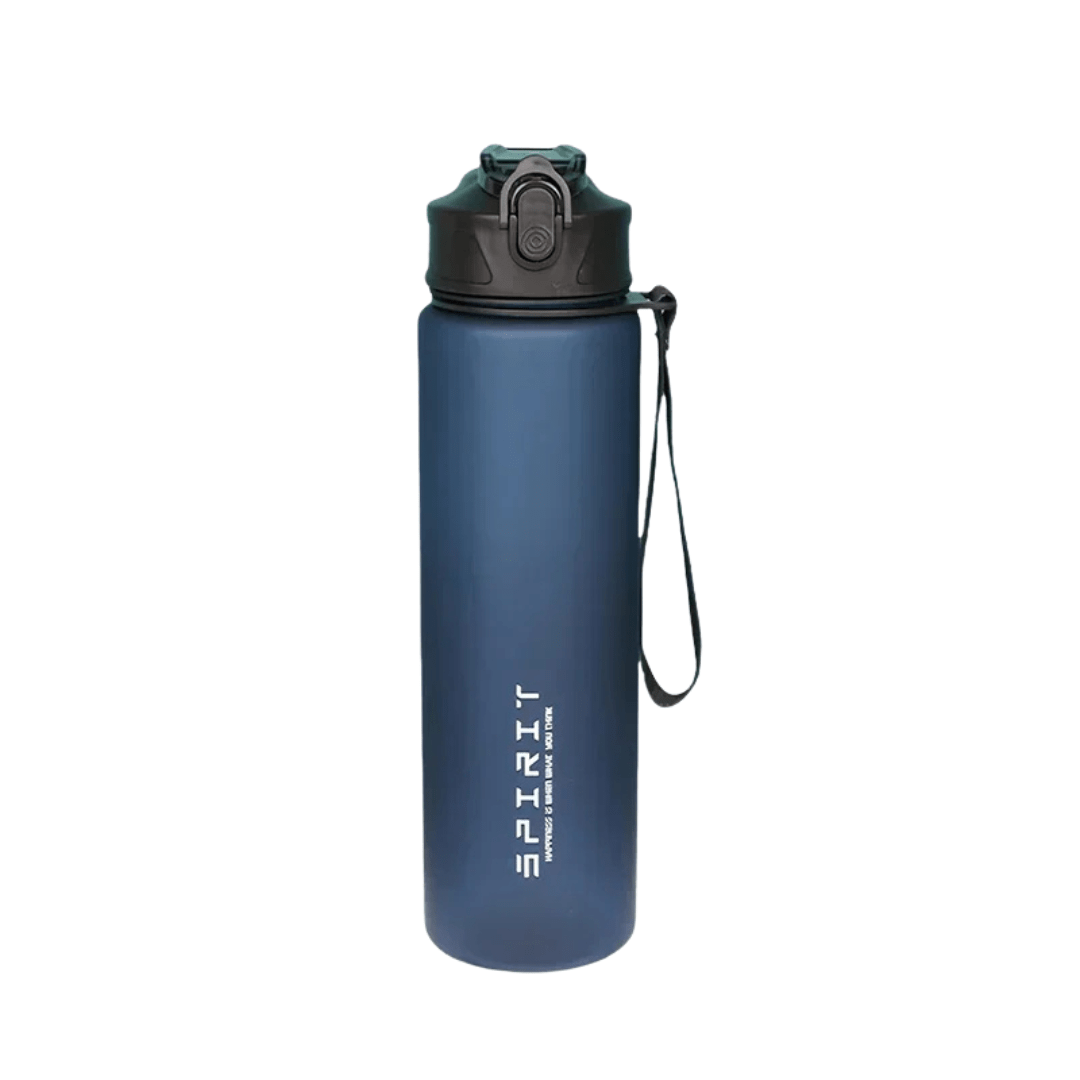 Pavoco Sportwasserflaschen Blau Rio | Auslaufsichere Sportflasche für Outdoor leicht