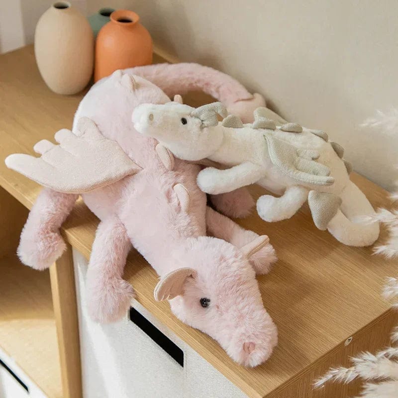 Pavoco Stofftiere & Plüschspielzeug Flauschiger Drache Kuscheltier für Kinder weich kreativ fantasievoll Spielzeug