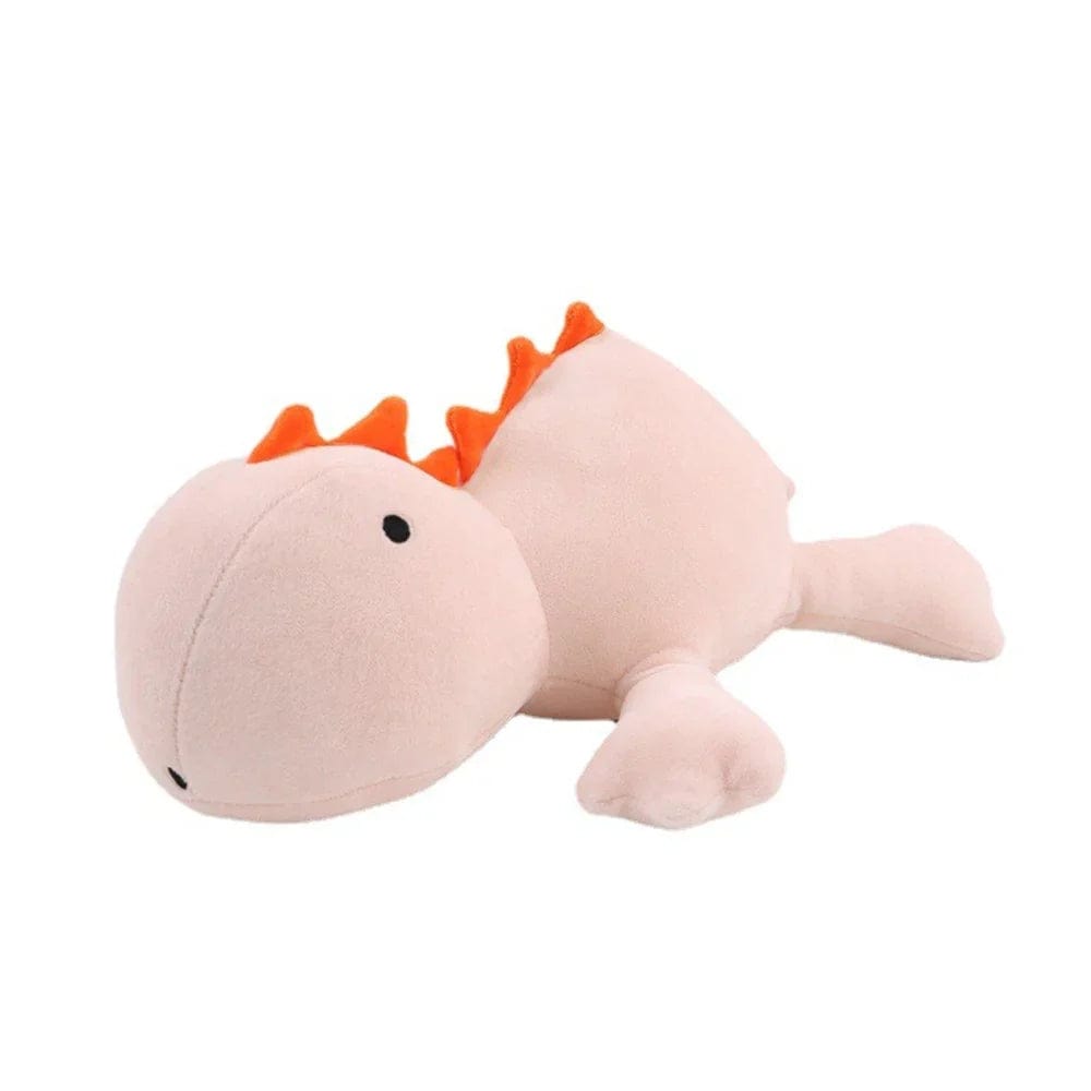Pavoco Stofftiere & Plüschspielzeug Hellrosa / 40cm(0.5kg) Weiches Dinosaurier Kuscheltier für Kinder gewichtete Plüschfigur