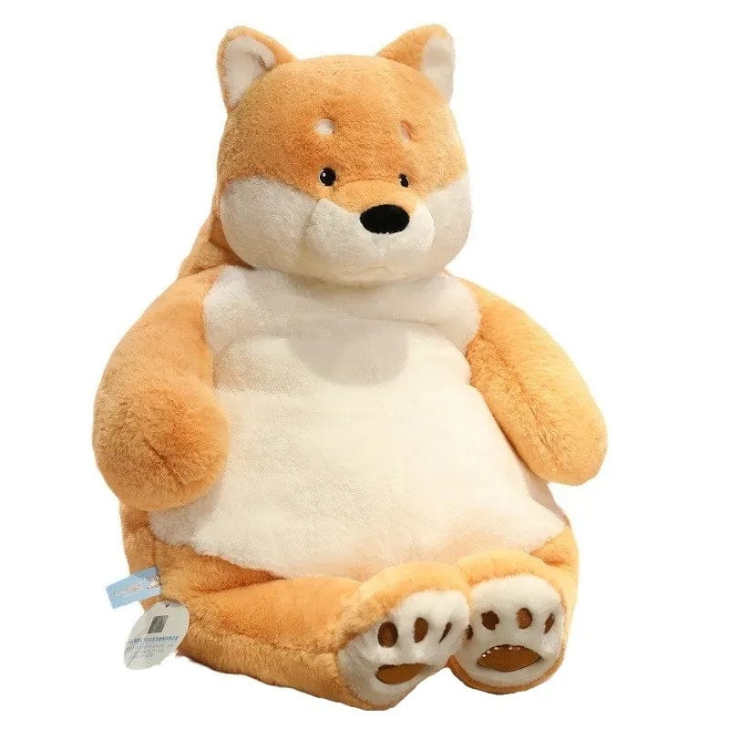 Pavoco Stofftiere & Plüschspielzeug Shiba Inu / 45cm(0.5kg) Weiches Plüschtier für Kinder groß gewichtete KuschelFreund