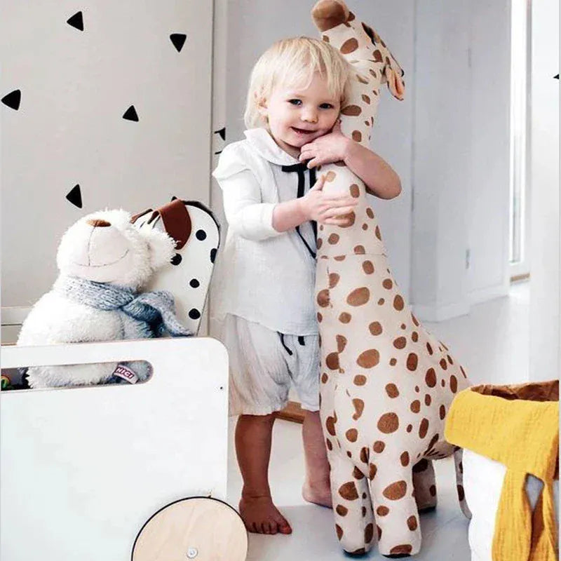 Pavoco Stofftiere & Plüschspielzeug Weiches Plüschtier Giraffe für Kinder groß kuschelig 40-85 cm farbenfroh