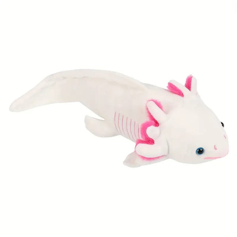 Pavoco Stofftiere & Plüschspielzeug Weiß Realistischer Plüsch-Axolotl für Kinder detailgetreu weich