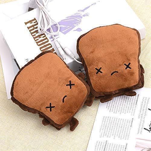 Pavoco Wärmekissen & Wärmer Kuscheliger Elektrischer Handwärmer USB Toastform wiederverwendbar
