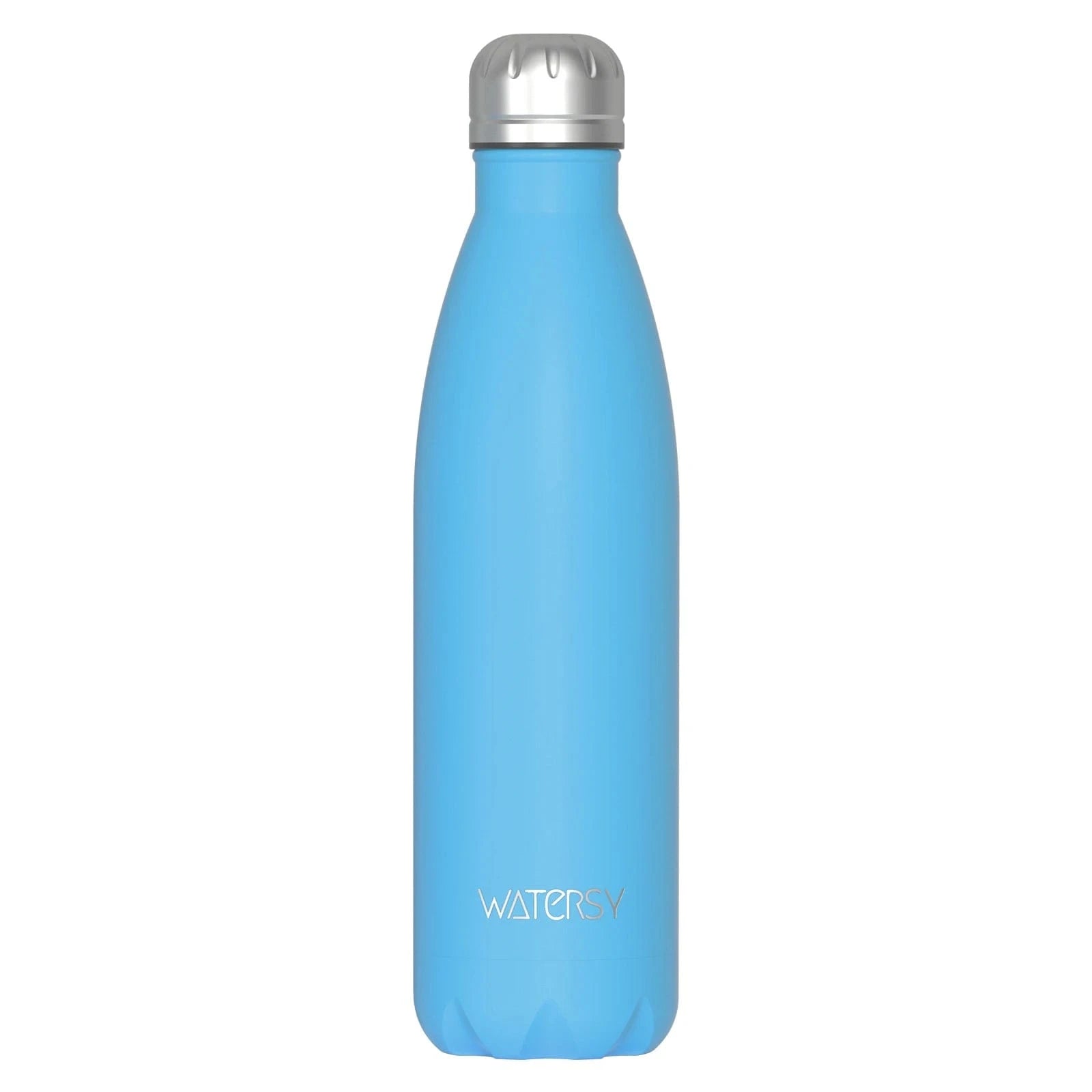 Pavoco Wasserflaschen 500ml / azurblau Isolierte Edelstahl Thermosflasche für Unisex 500 ml doppelwandig auslaufsicher langlebig