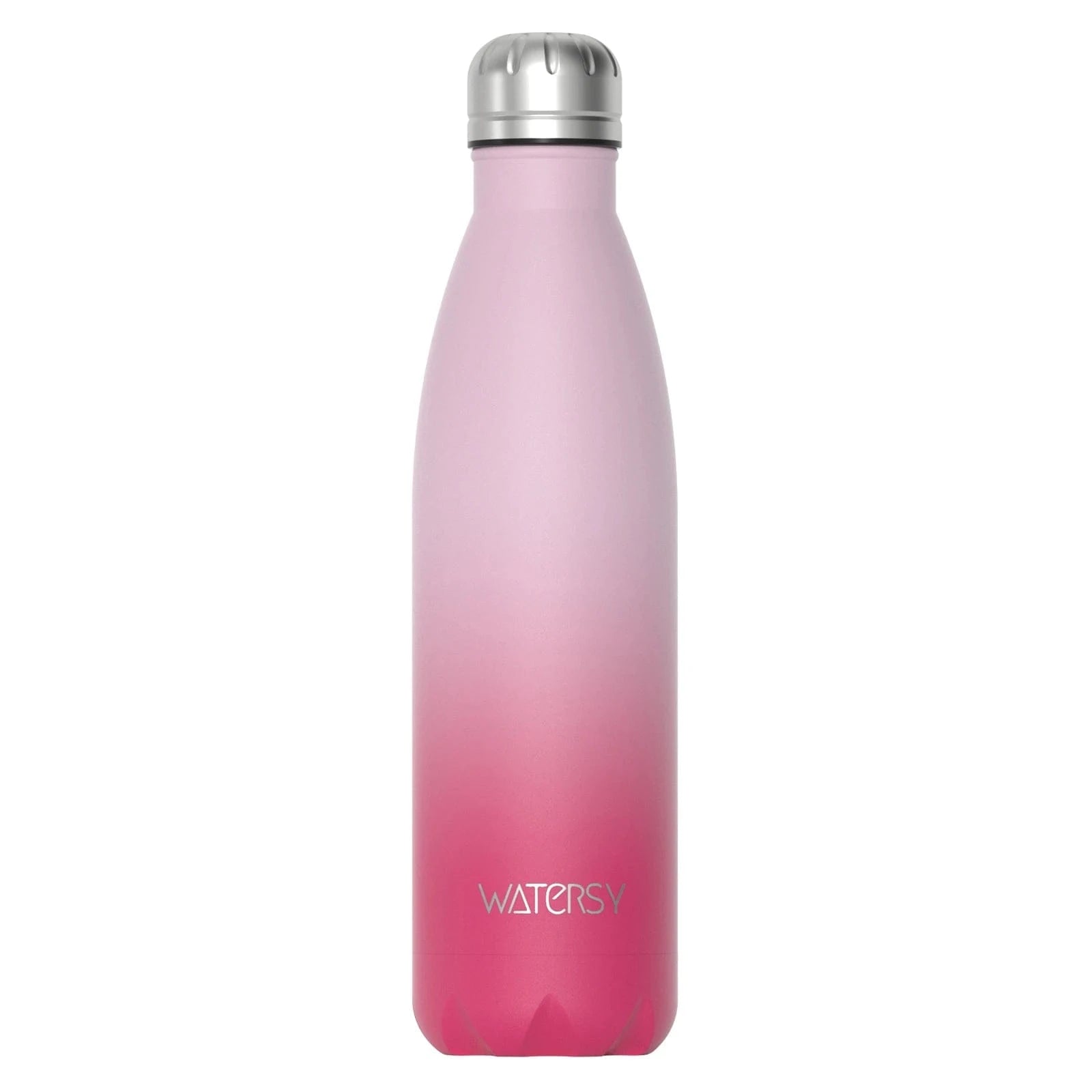 Pavoco Wasserflaschen 500ml / Rosa-Gradient Isolierte Edelstahl Thermosflasche für Unisex 500 ml doppelwandig auslaufsicher langlebig