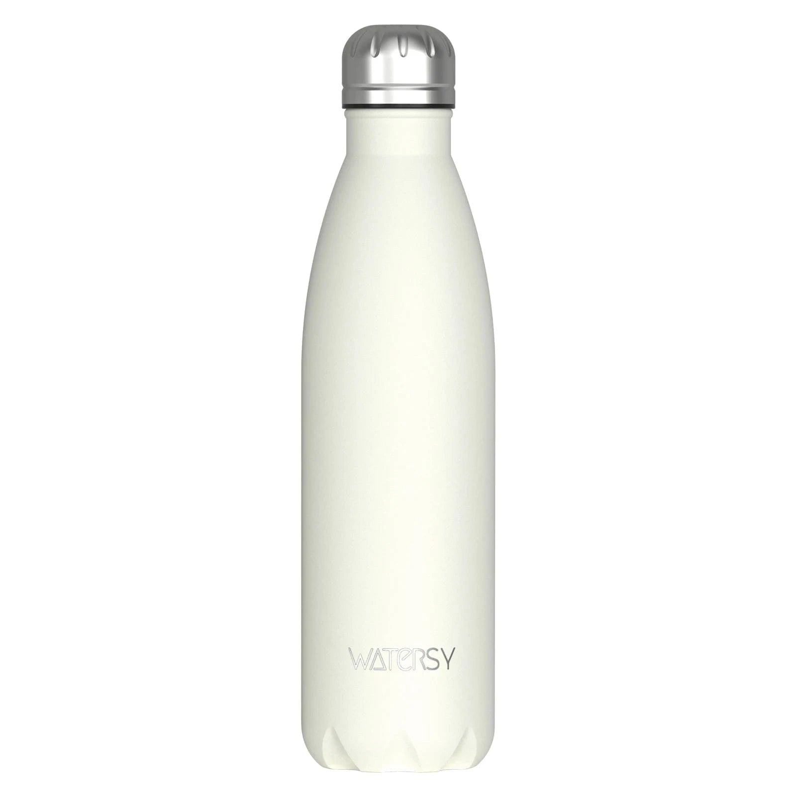 Pavoco Wasserflaschen 500ml / weiß Isolierte Edelstahl Thermosflasche für Unisex 500 ml doppelwandig auslaufsicher langlebig