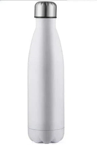 Pavoco Wasserflaschen 750ML / WEISS Isolierte Edelstahl Trinkflasche für Unisex doppelwandig BPA-frei für Sport und Freizeit