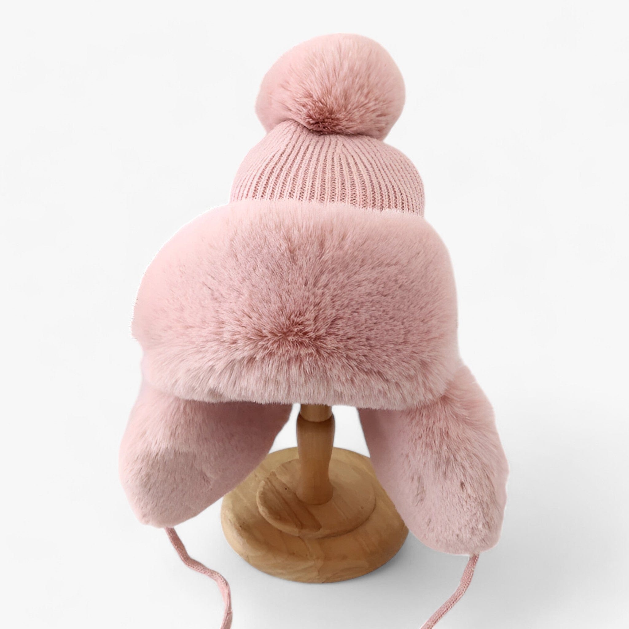 Pavoco Wintermützen Rosa / Erwachsene Eleganter Winterhut für Damen warm mit Ohrklappen isolierend