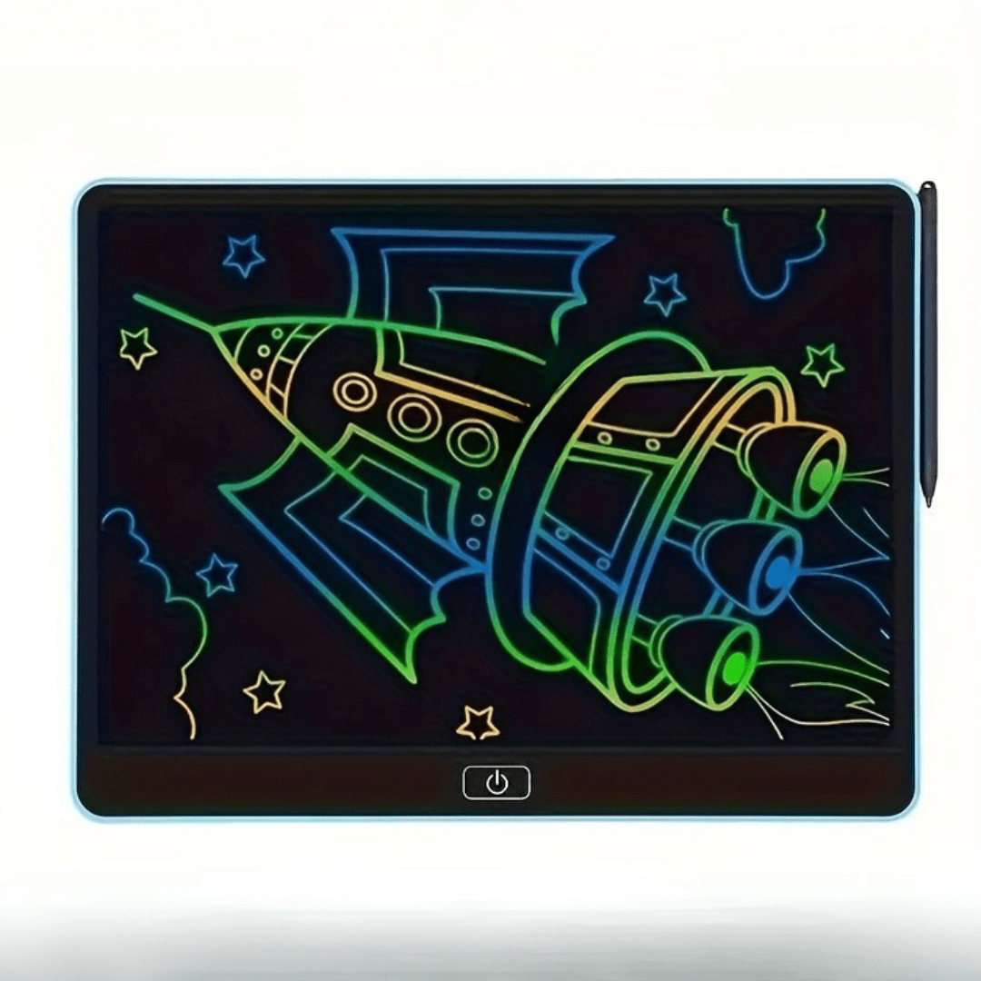 Pavoco Zeichnen & Skizzieren Spielzeug Pink 40cm Kreatives LCD-Schreibtablett für Kinder leicht tragbar ungiftig fördert Lernen