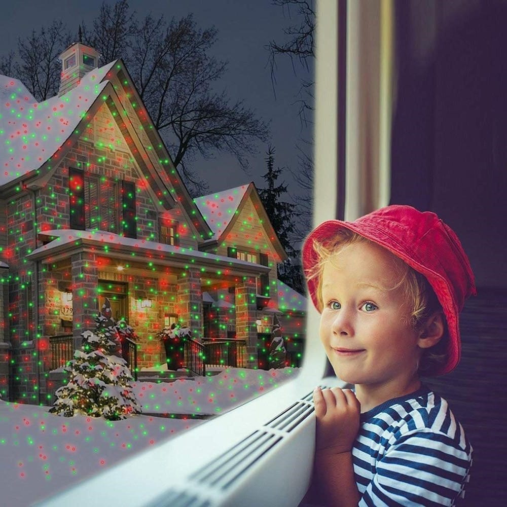 Pavoco Außenbeleuchtung Default Farbenfroher Lichtprojektor wetterfest vielseitig für Innen und Außen