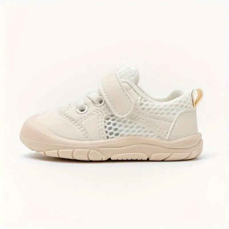 Pavoco Baby- und Kleinkinderschuhe Beige / 17-18 Atmungsaktive Babysneaker für Kinder leicht flexibel Anti-Rutsch