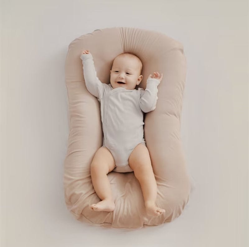 Pavoco Babybettwäsche Rosa (Ausverkauft!) Ergonomisches Babykissen für Neugeborene hypoallergen atmungsaktiv