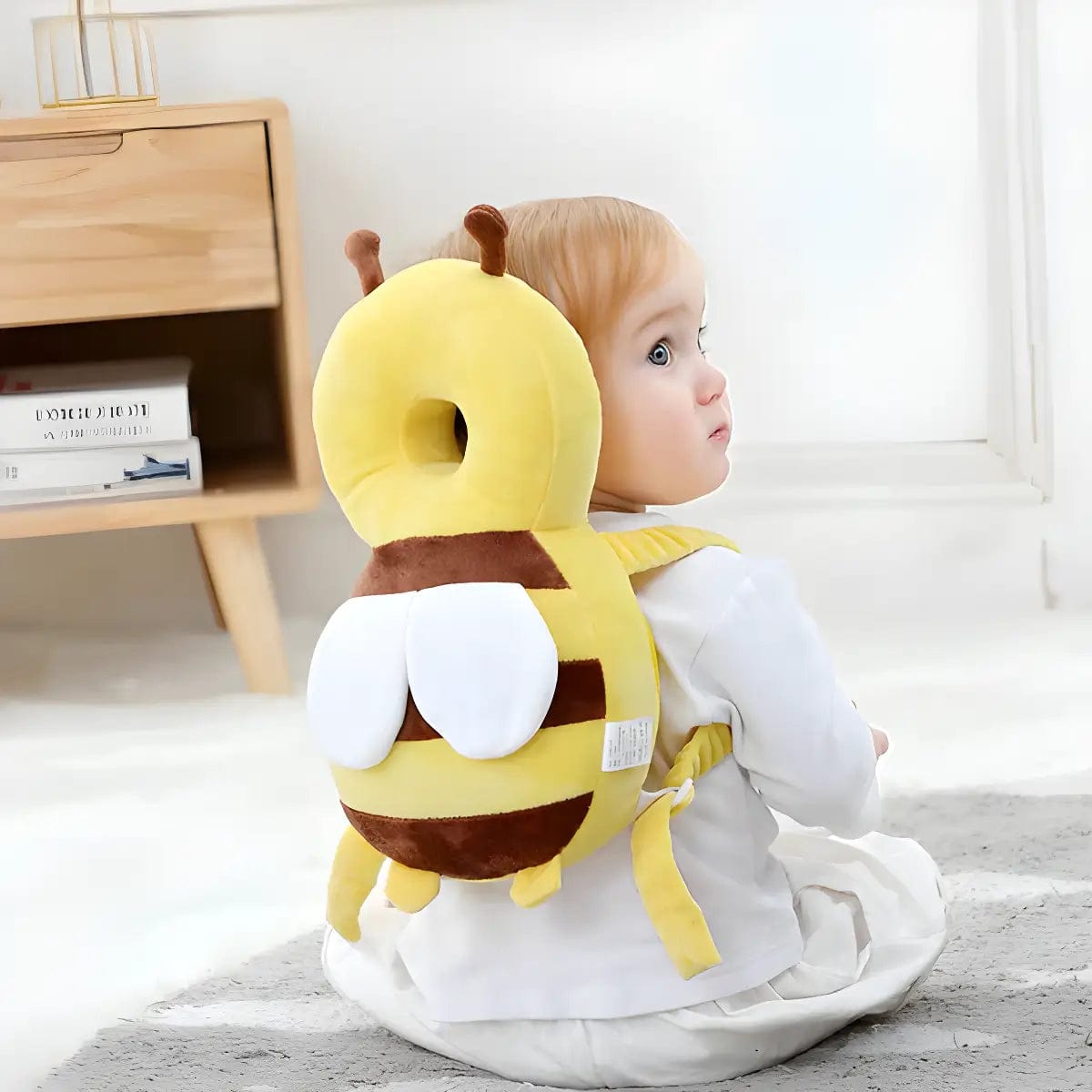 Pavoco Babysicherheit & Gesundheit Biene Weicher Kopfschutz für Babys unisex atmungsaktiv verstellbar