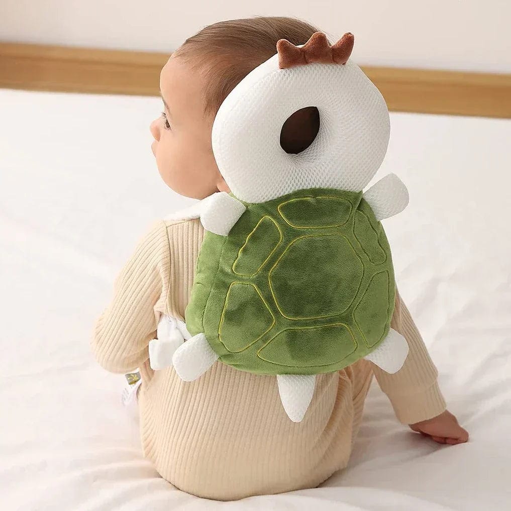 Pavoco Babysicherheit & Gesundheit Schildkröte Weicher Kopfschutz für Babys unisex atmungsaktiv verstellbar