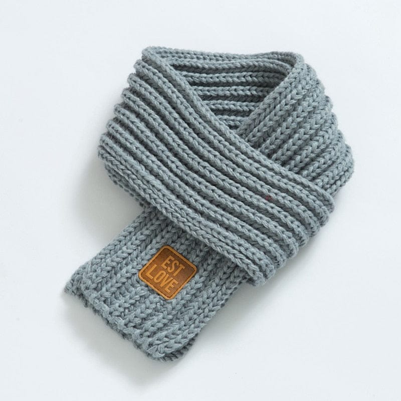 Pavoco Babyzubehör Hellgrau Weicher Babyschal für Kinder warm bequem Winter in verschiedenen Farben