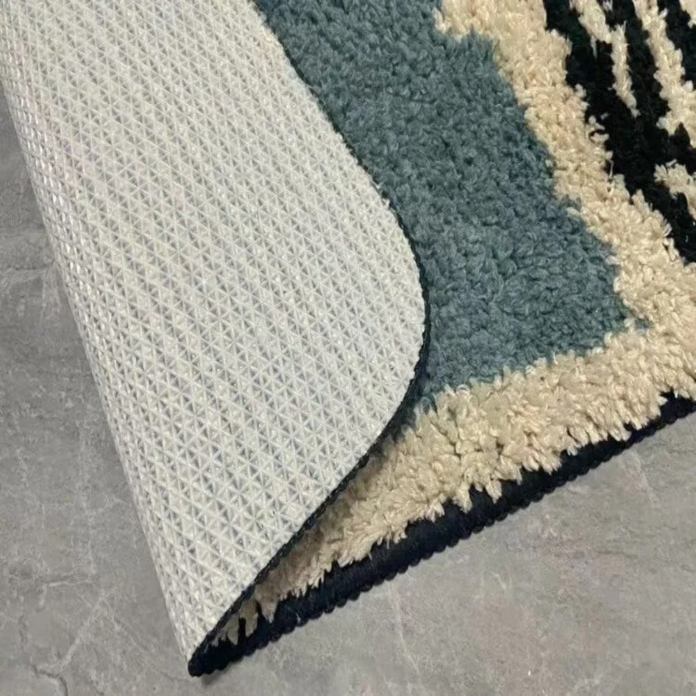 Pavoco Badematten Elegante Badematte für Badezimmer weich rutschfest handgefertigt