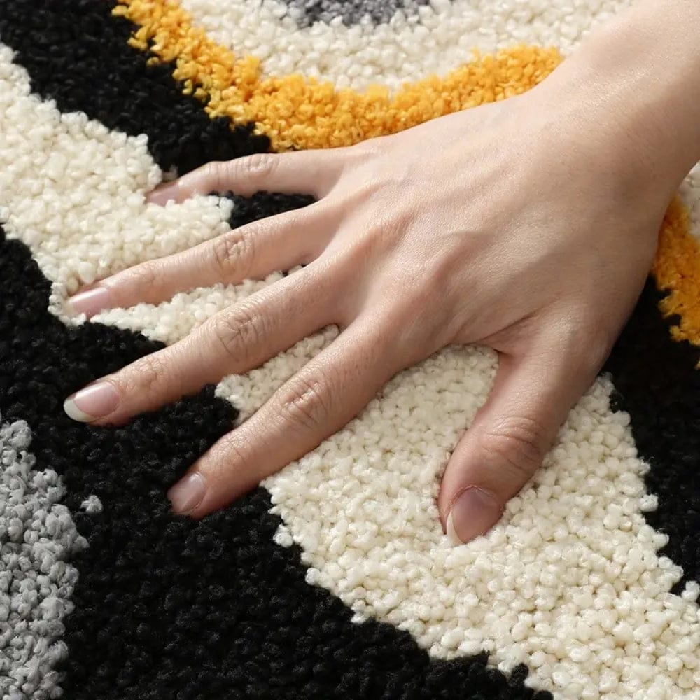 Pavoco Badematten Weiche Badematte für Unisex rutschfest saugfähig schnell trocknend Badezimmerteppich