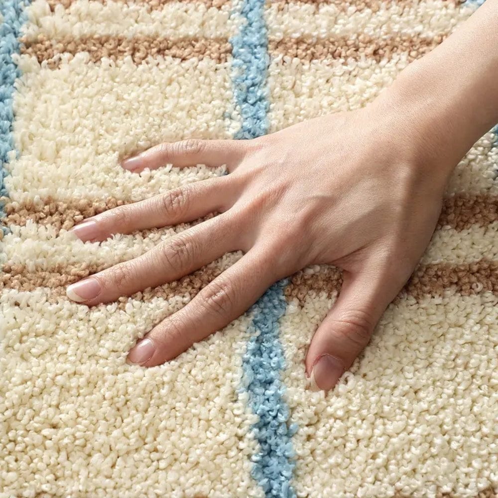 Pavoco Badematten Weiche Badematte für Unisex rutschfest saugfähig schnell trocknend Badezimmerteppich