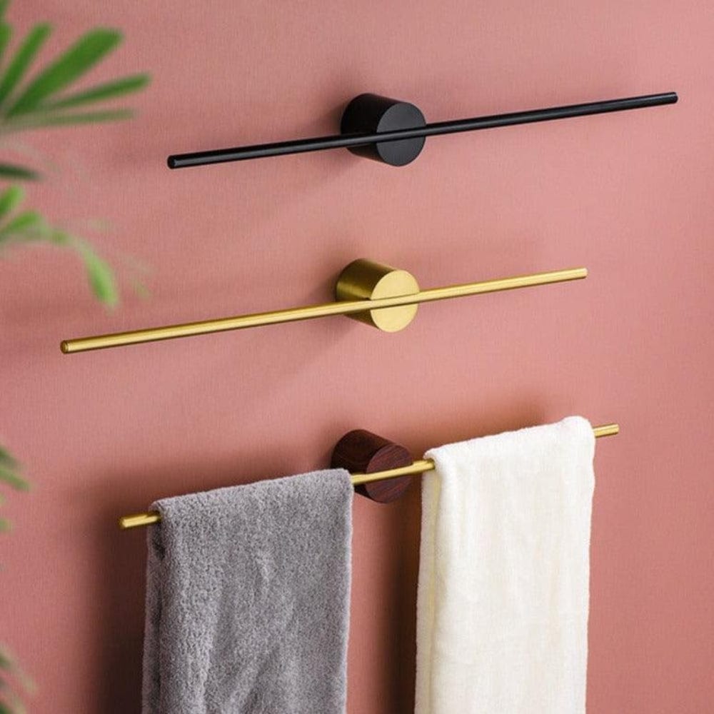 Pavoco Badezimmeraccessoires Eleganter Handtuchhalter für Badezimmer wandmontiert platzsparend Metall