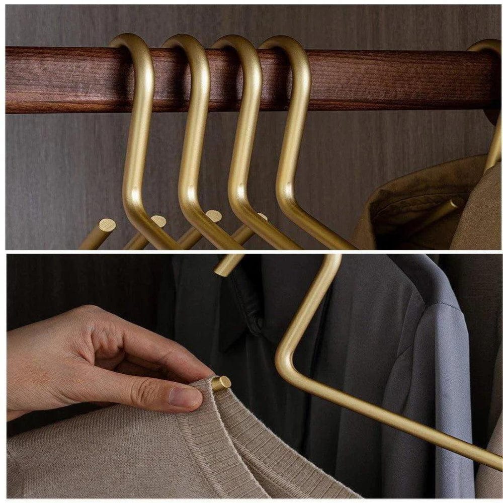 Pavoco Bekleidungsaccessoires Elegante Kleiderbügel für Unisex langlebig stilvoll vielseitig