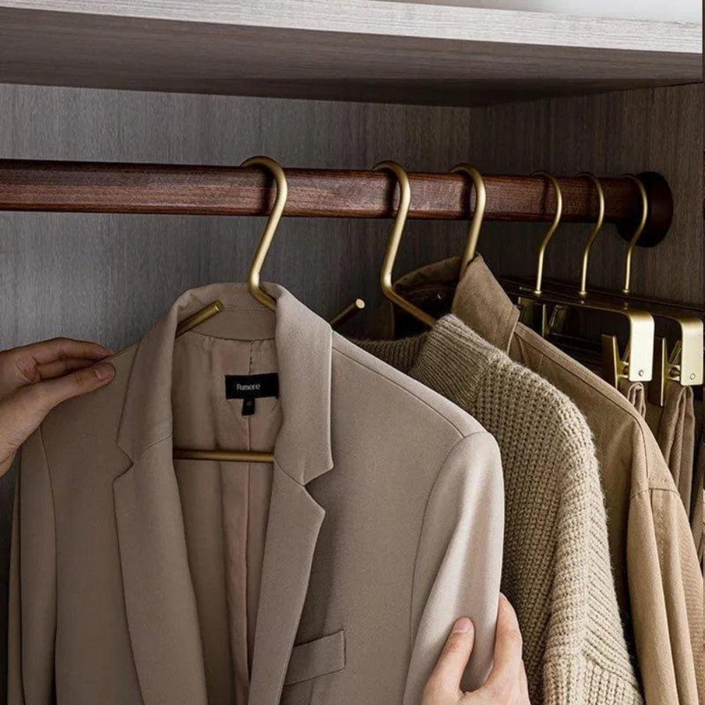 Pavoco Bekleidungsaccessoires Elegante Kleiderbügel für Unisex langlebig stilvoll vielseitig