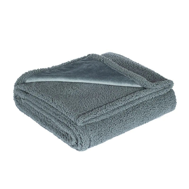 Pavoco Bettwäsche 100x145cm / Grau Elegante Decke für Unisex romantisch wasserdicht luxuriös