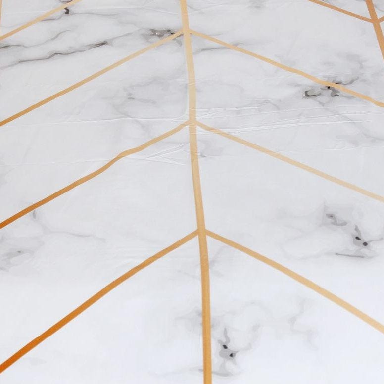 Pavoco Bettwäsche-Sets Elegantes Bettbezug Set für Unisex Marmor Design aus Baumwollmix 240x220 155x200