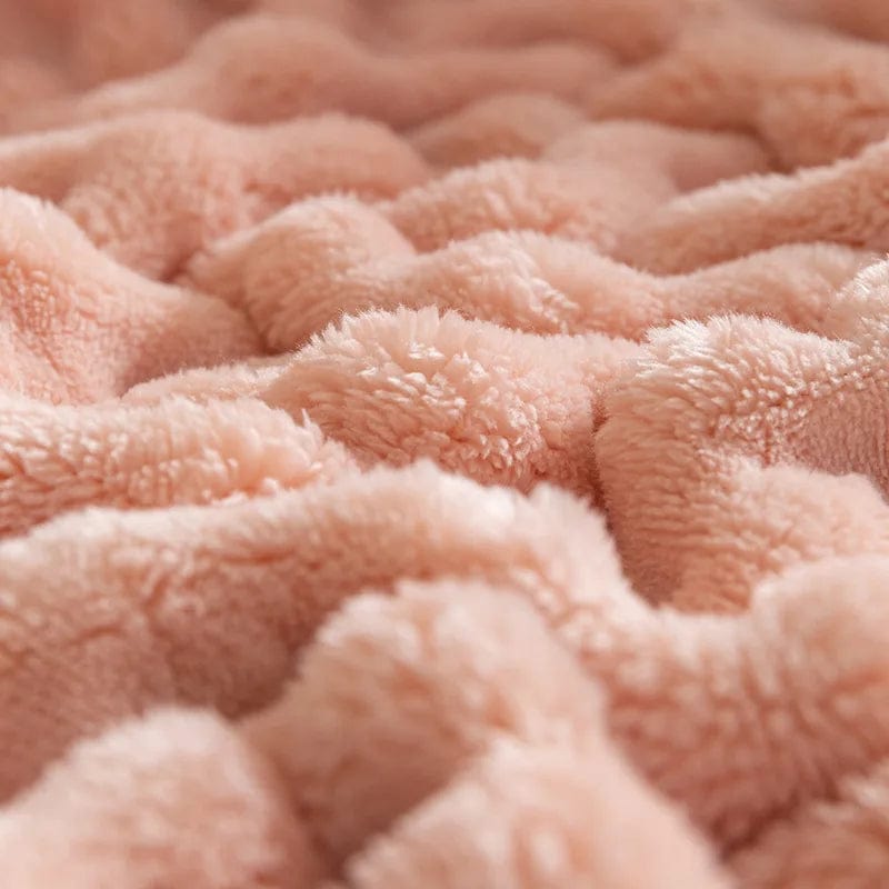 Pavoco Bettwäsche Weiche Fleece Decke für Unisex warm atmungsaktiv modern 150x200 cm