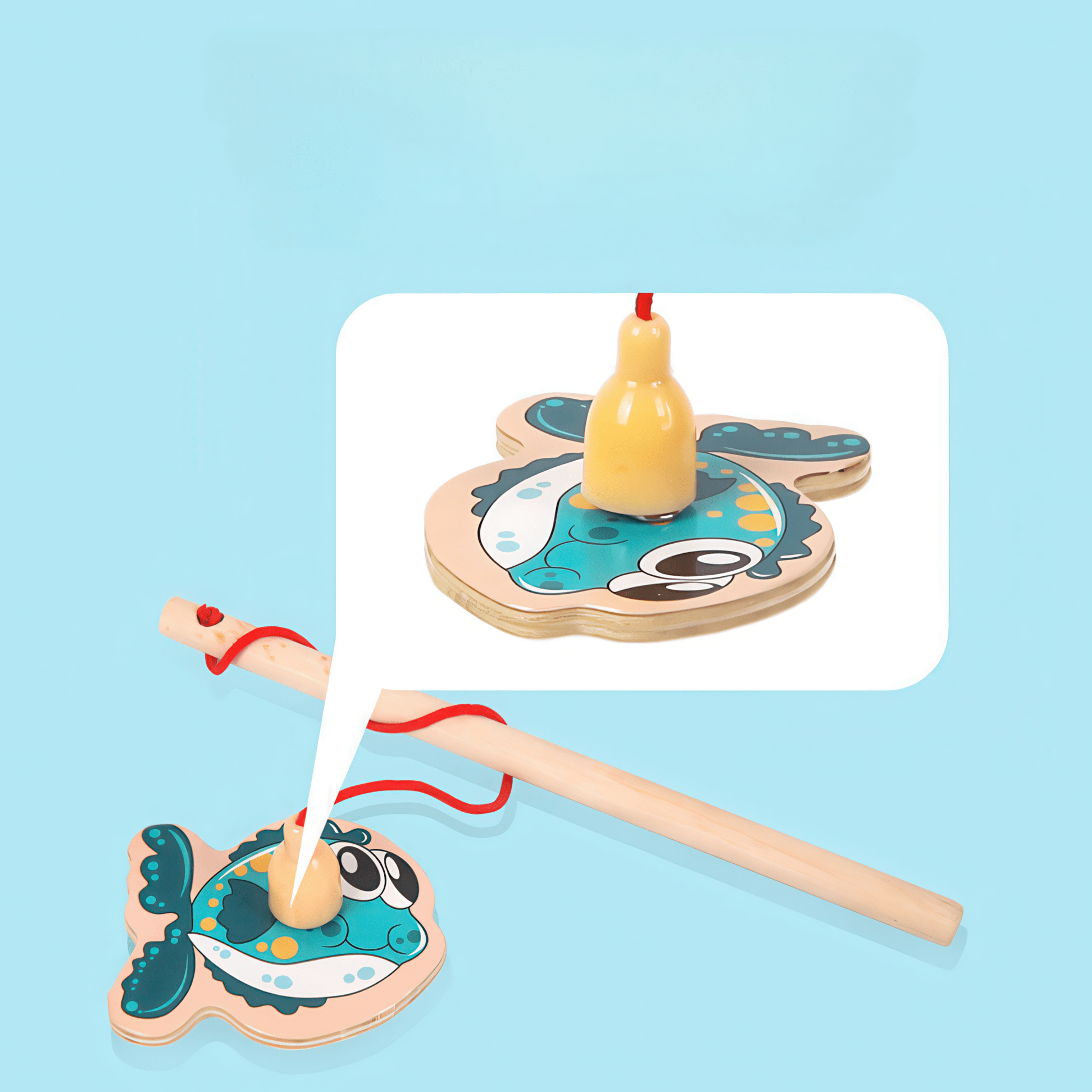 Pavoco Bildungsspielzeug Default Kira | kreatives Angelspiel für Kinder magnetisch