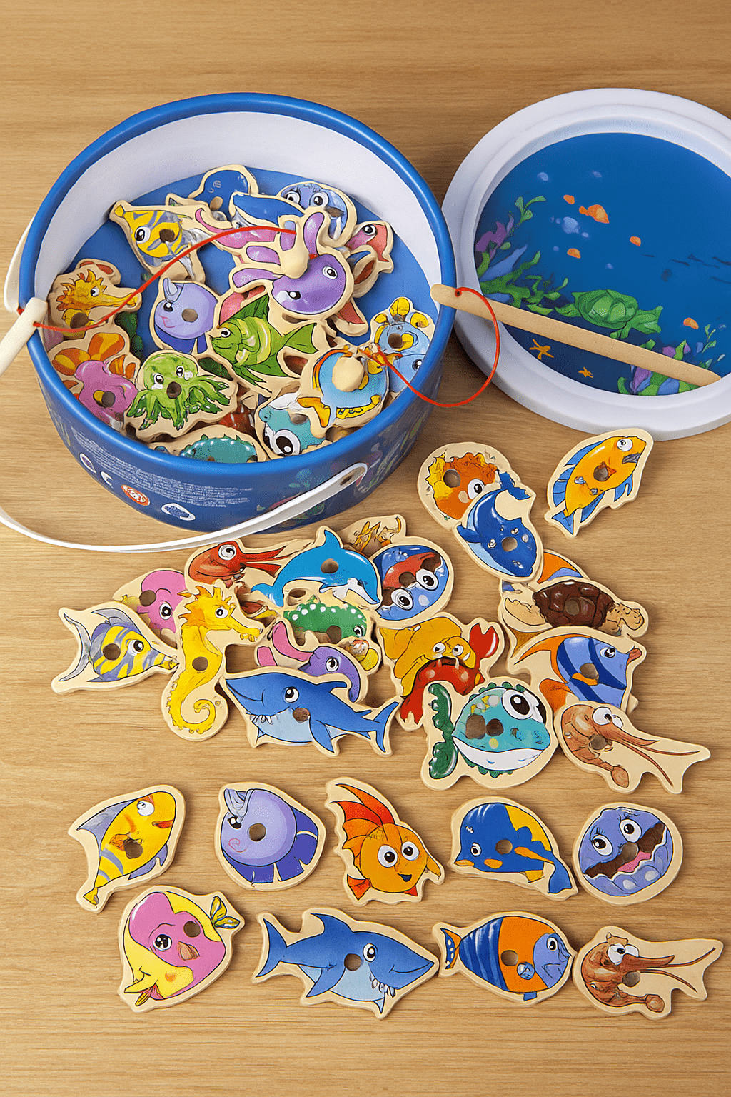 Pavoco Bildungsspielzeug Default Kira | kreatives Angelspiel für Kinder magnetisch