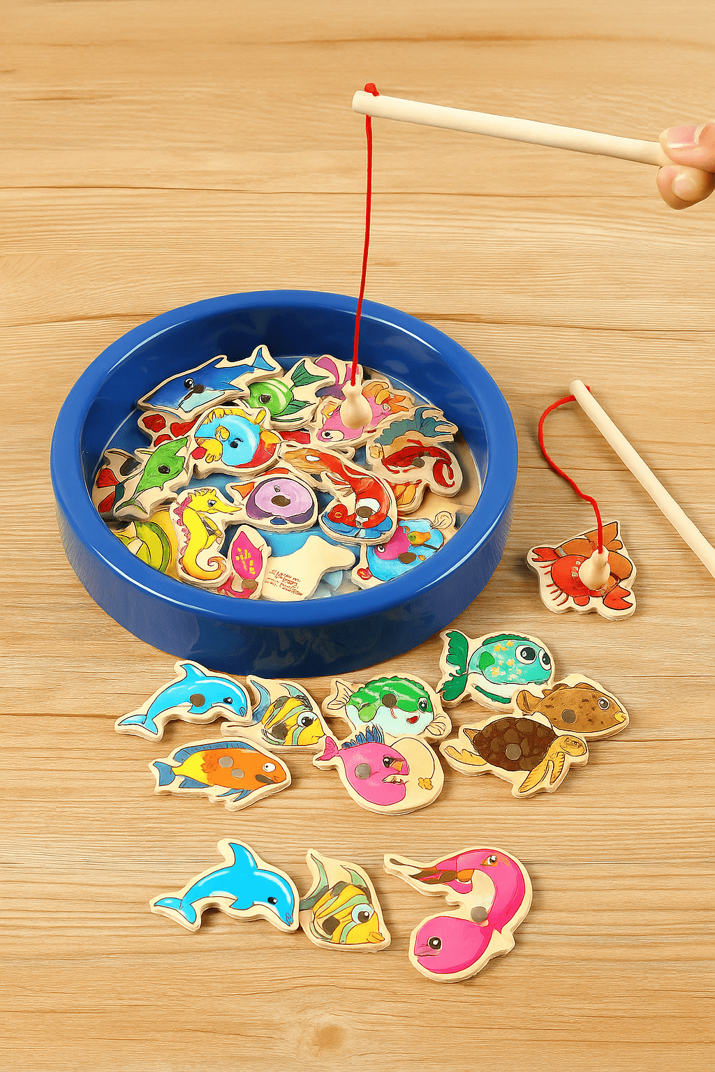 Pavoco Bildungsspielzeug Default Kira | kreatives Angelspiel für Kinder magnetisch