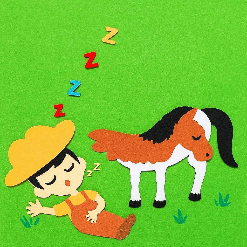 Pavoco Bildungsspielzeug Hof | interaktive Filzmatte für Kinder kreativ