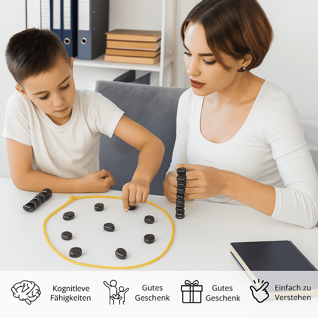 Pavoco Brettspiele Kompaktes Magnetisches Schachspiel für Unisex langlebig strategisch unterwegs