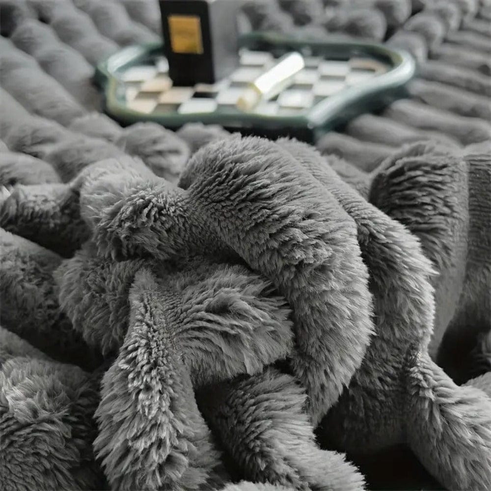 Pavoco Decken & Überwürfe Himmlische Kuscheldecke für Unisex ganzjährig atmungsaktiv Fleece vielseitig