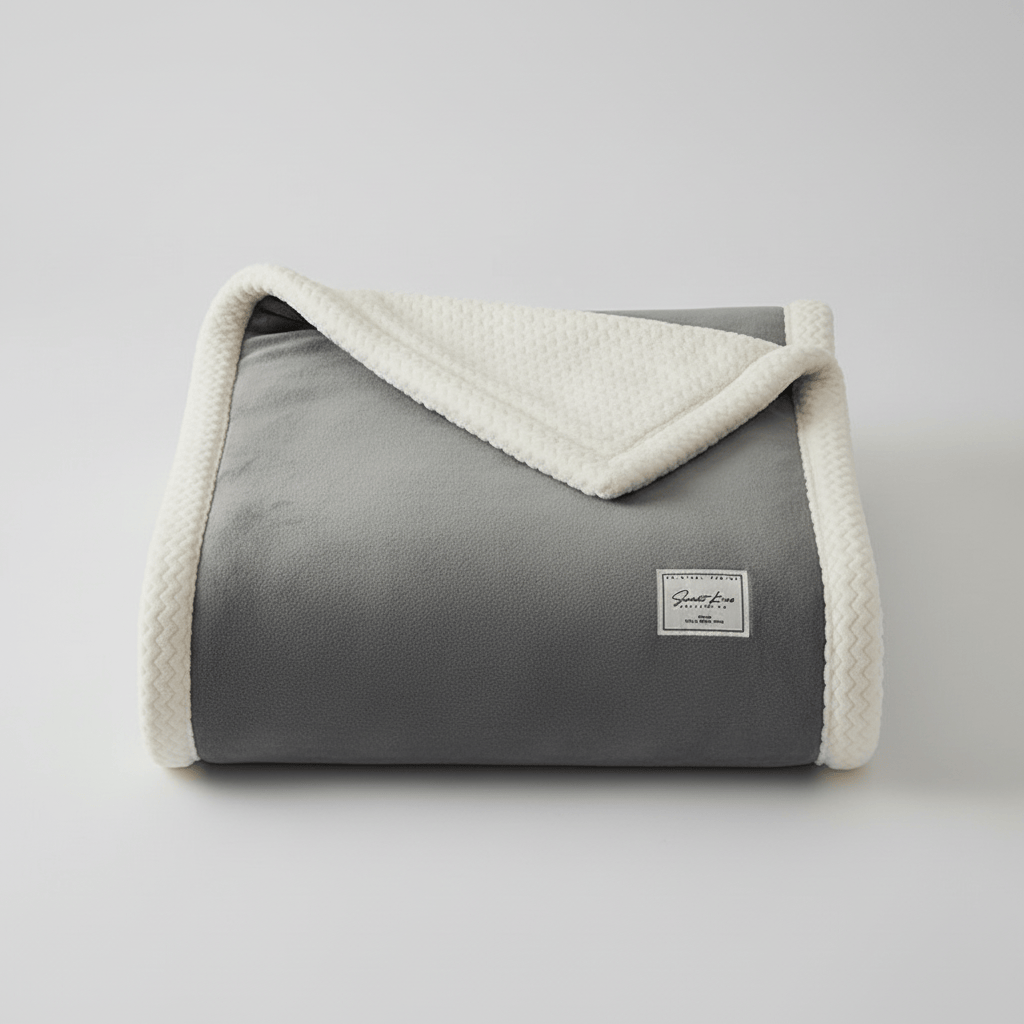 Pavoco Decken & Überwürfe Kuschelige Fleece Decke für Unisex leicht vielseitig einsetzbar Winter