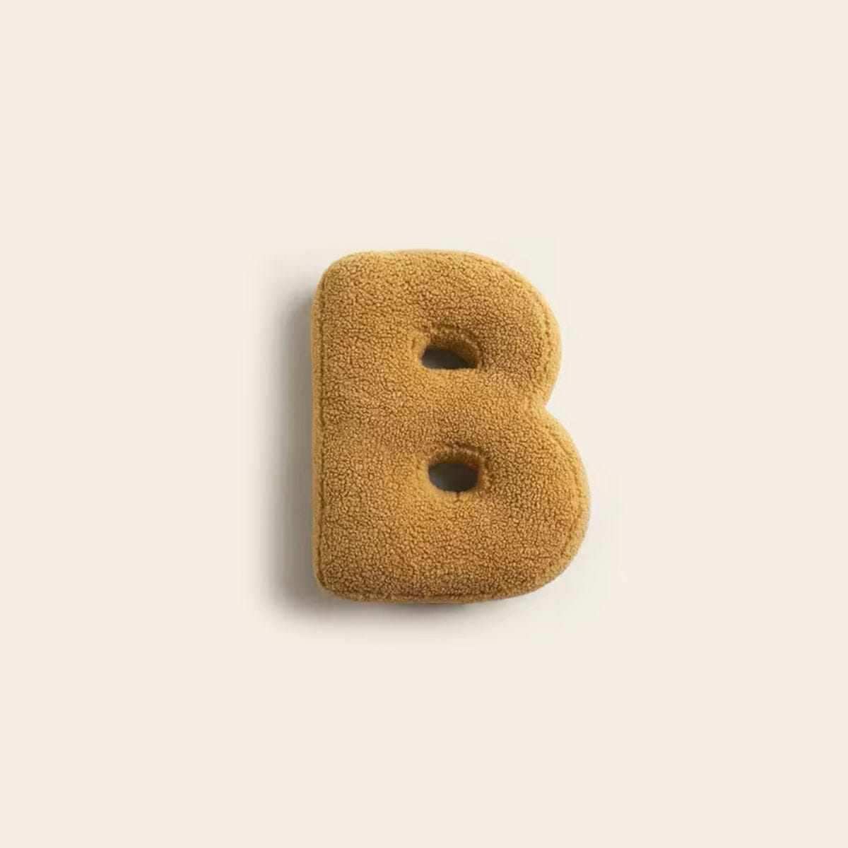 Pavoco Dekorative Kissen B Buchstabe Kissen für Kinder weich aus Baumwolle personalisierbar bunt