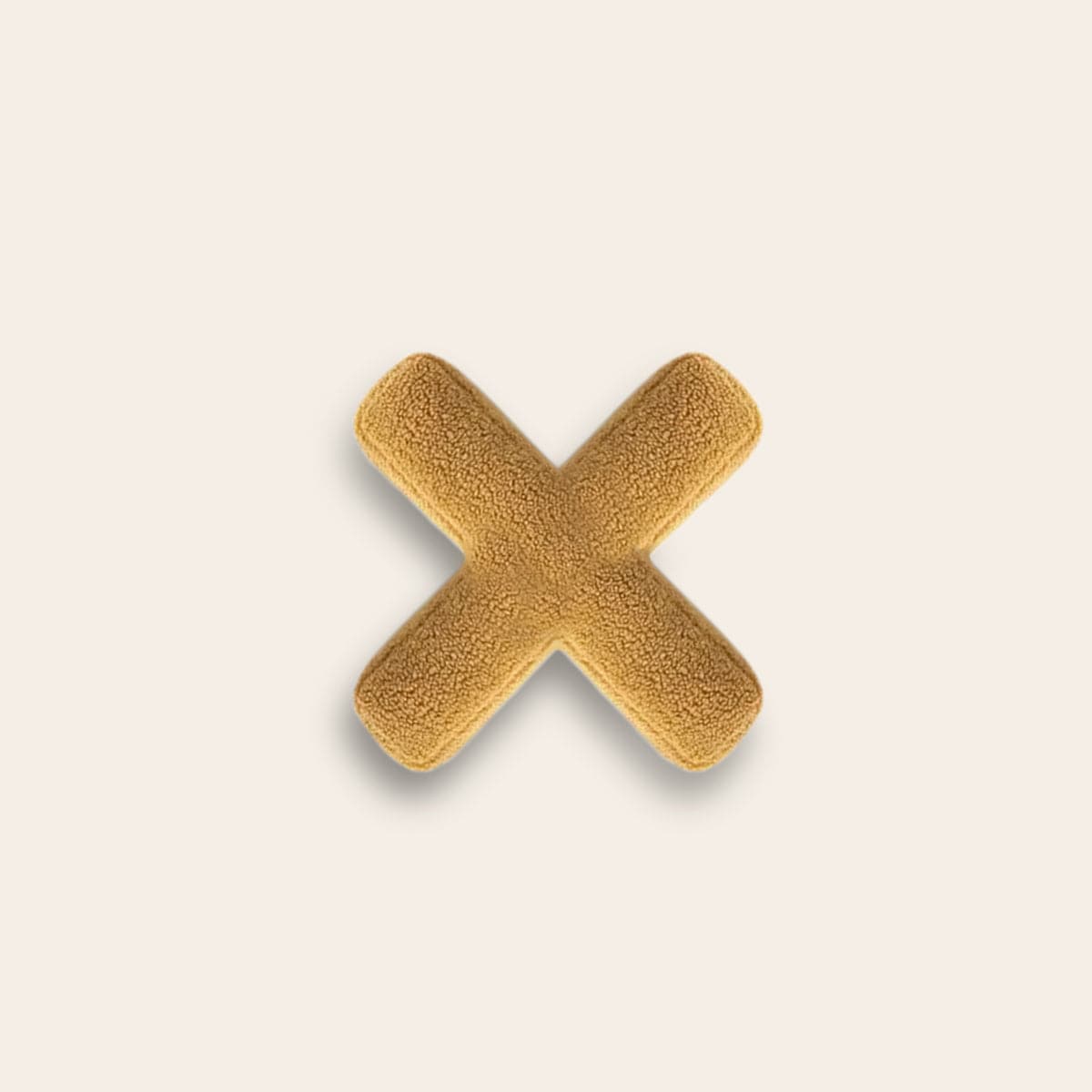 Pavoco Dekorative Kissen X Buchstabe Kissen für Kinder weich aus Baumwolle personalisierbar bunt