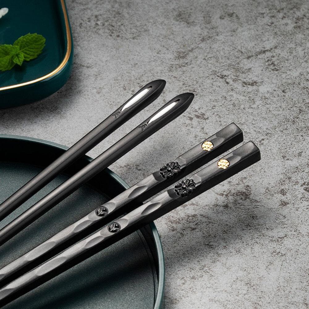 Pavoco Essstäbchen Elegante Essstäbchen für Feinschmecker langlebig spülmaschinenfest