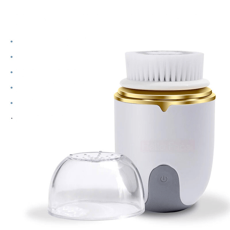 Pavoco Gesichtreinigungsgeräte Default Sanfte Elektrische Gesichtsreinigungsbürste für Damen wasserdicht mit 360° Rotation