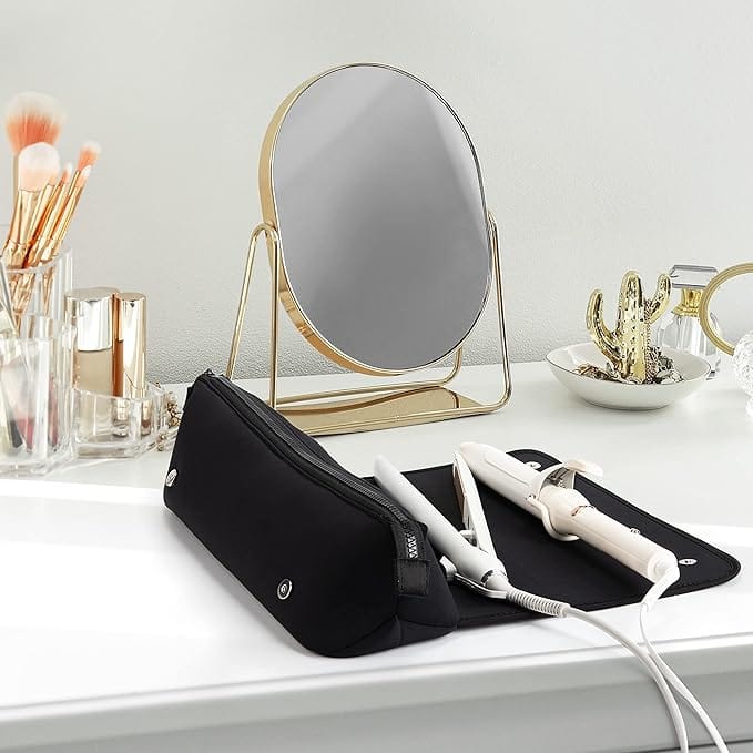 Pavoco Haarwerkzeug-Organizer Praktische Reisetasche für Damen hitzebeständig vielseitig für Haarwerkzeuge