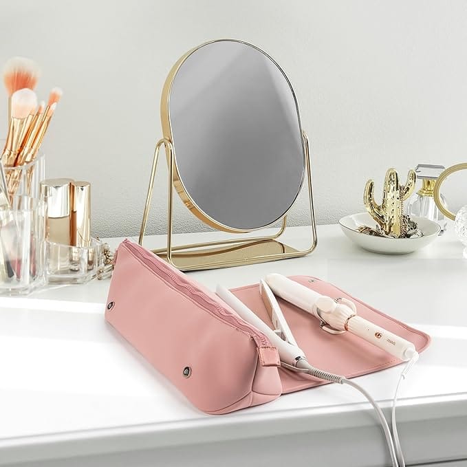 Pavoco Haarwerkzeug-Organizer Praktische Reisetasche für Damen hitzebeständig vielseitig für Haarwerkzeuge