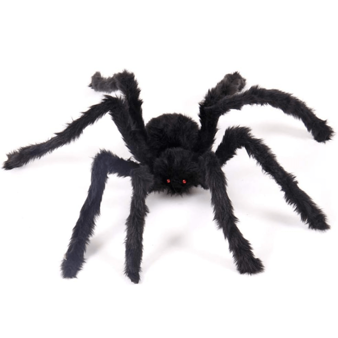 Pavoco Halloween-Dekorationen 30 cm Gruselige Spinnen-Dekoration für Halloween Deko Außen
