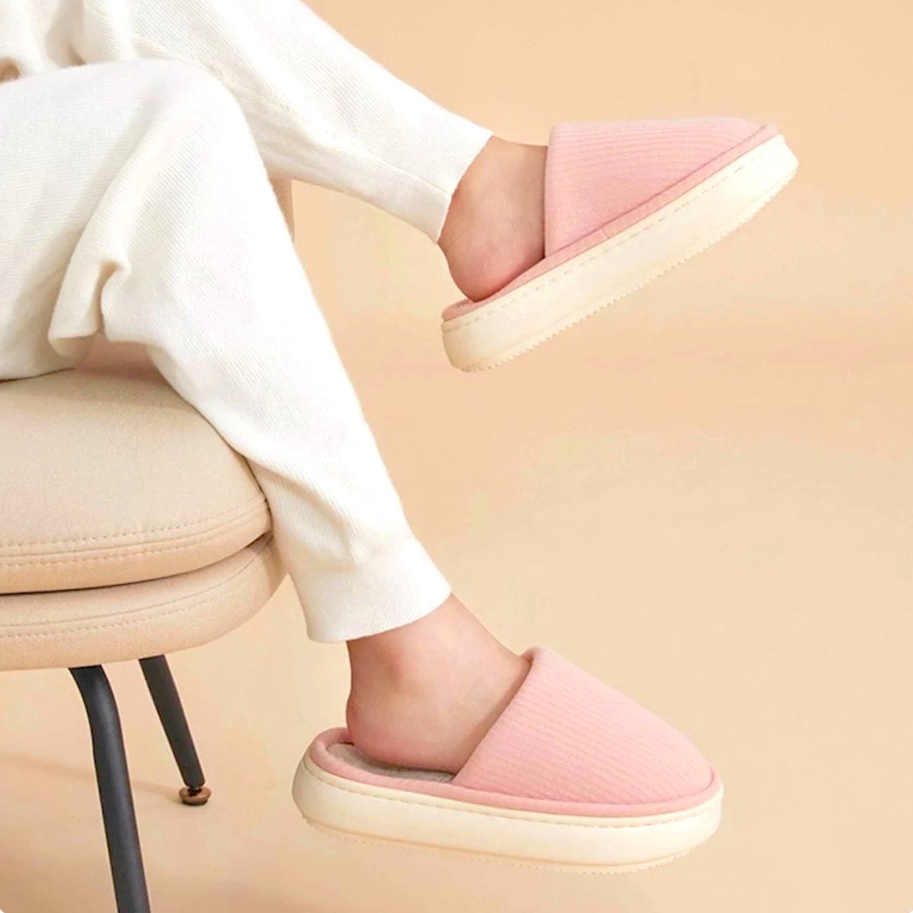 Pavoco Hausschuhe Bequeme Hausschuhe für Unisex warm rutschfest therapeutisch ideal für Zuhause