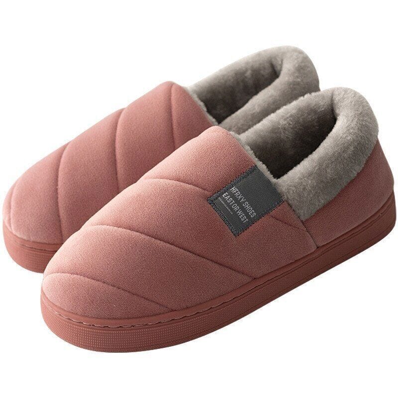 Pavoco Hausschuhe ROOD / 36 - 37 Kuschelige Hausschuhe für Damen warm rutschfest Winter bequem