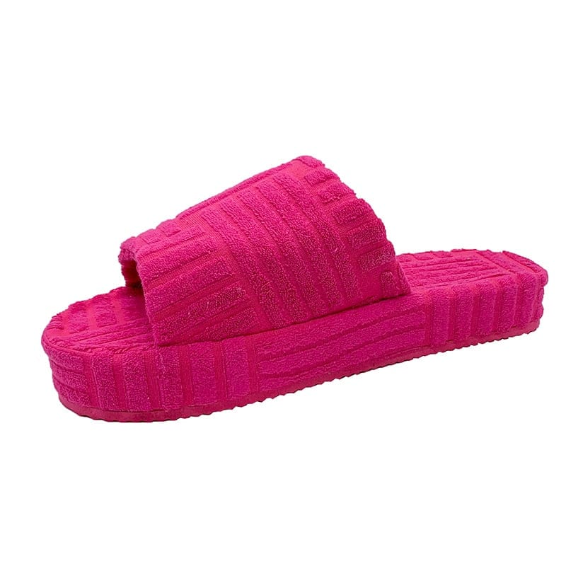 Pavoco Hausschuhe Rosa / 35 Bequeme Hausschuhe für Damen rutschfest stilvoll Sommer aus hochwertigem Material
