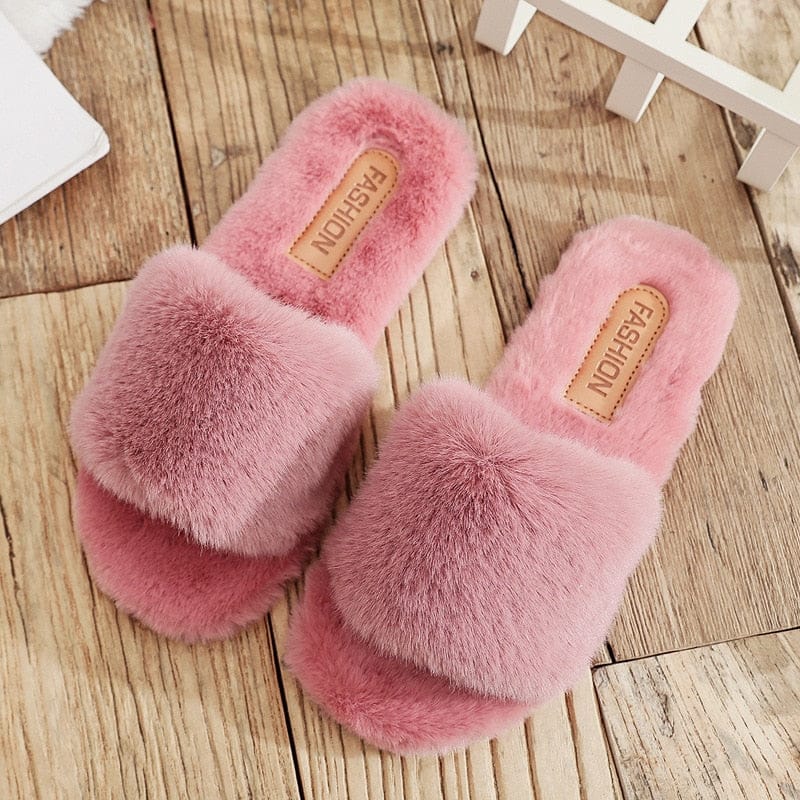 Pavoco Hausschuhe Rosa / 36 Weiche Hausschuhe für Damen flauschig warm gemütlich Winter
