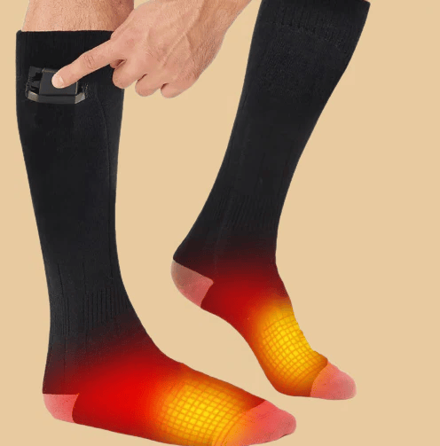 Pavoco Heizdecken Default Beheizte Socken für Herren und Damen Dual-Zonen Technologie warm