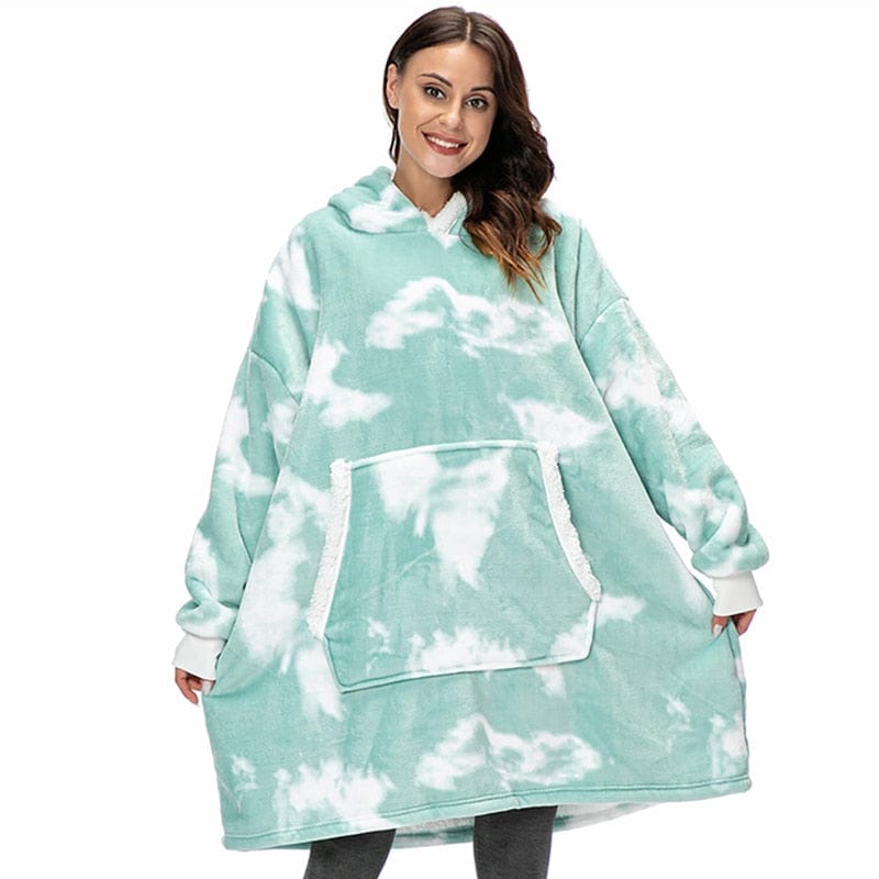 Pavoco Hoodies & Sweatshirts Kuscheliger Hoodie für Unisex weich mit Kapuze und Taschen ideal für Zuhause