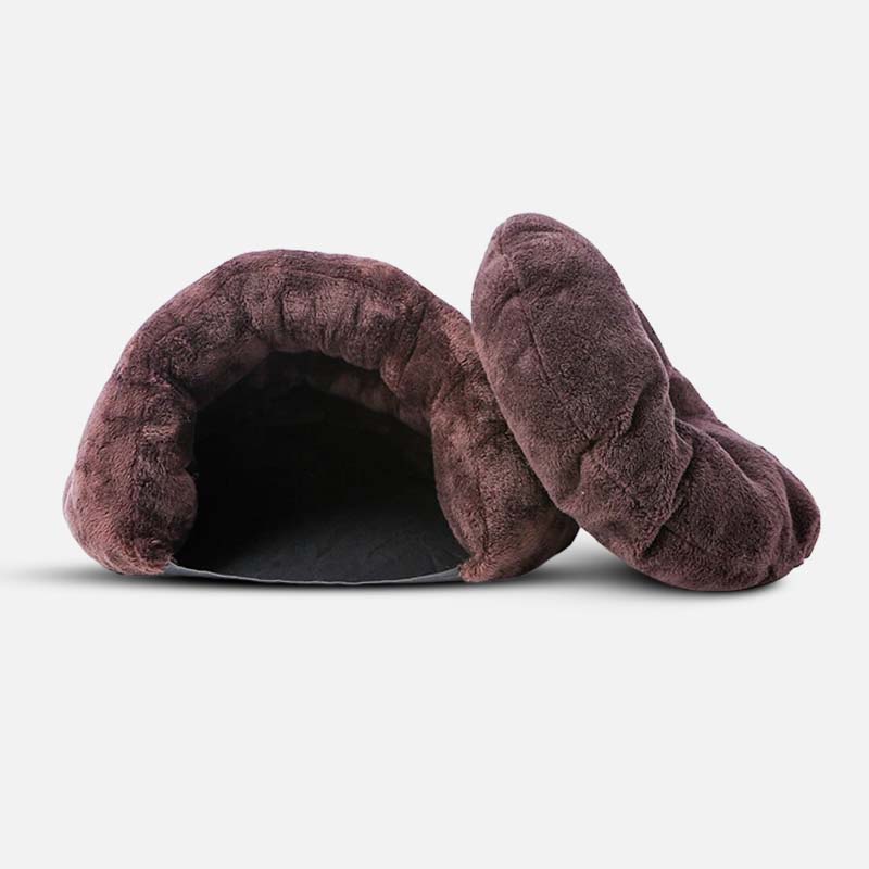 Pavoco Hundebetten Weiches Versteck Hundebett für kleine Hunde gemütlich sicher plüschig