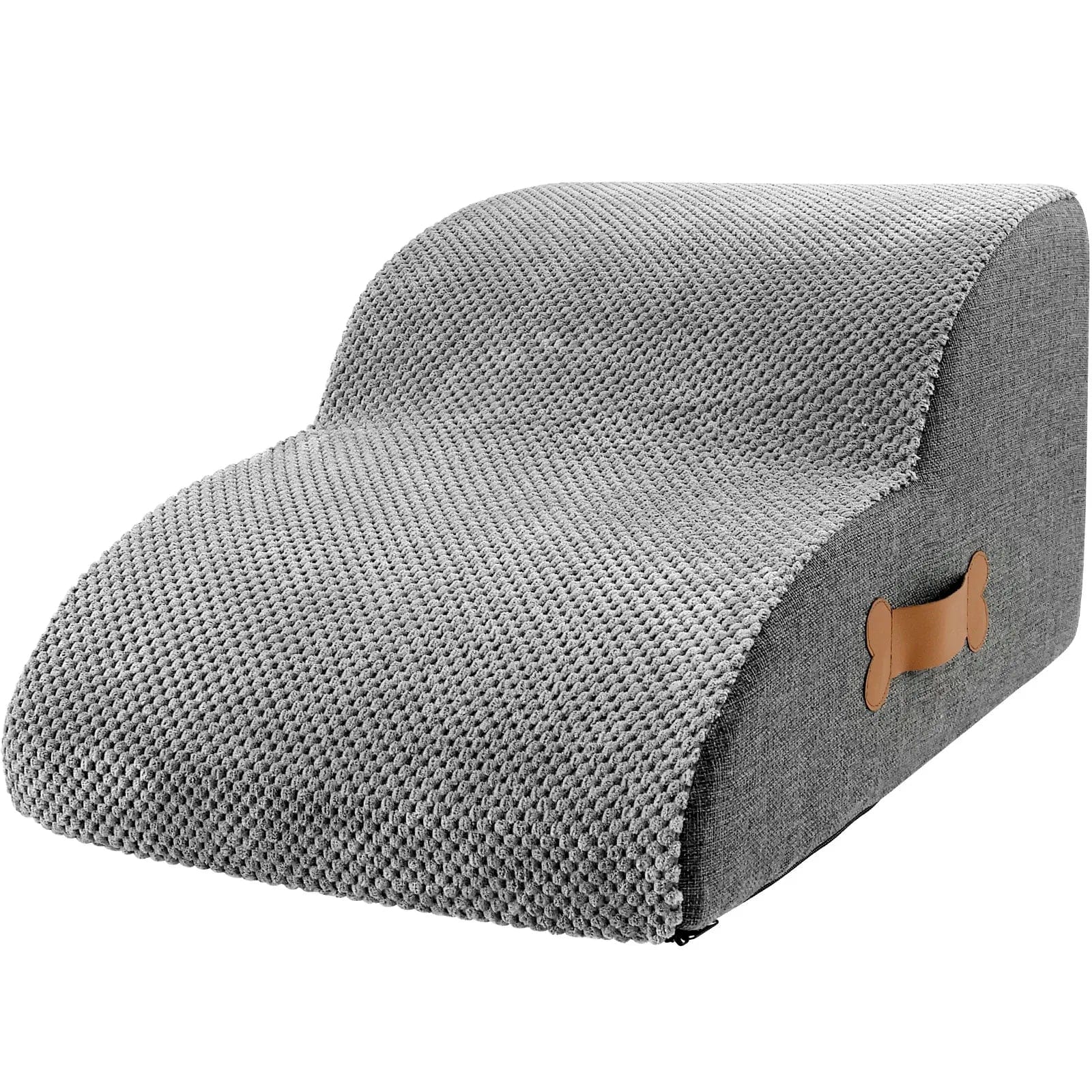 Pavoco Hundetreppe & Rampen Rutschfeste Hundetreppe für kleine Hunde abnehmbarer Bezug für Bett Sofa Haustier